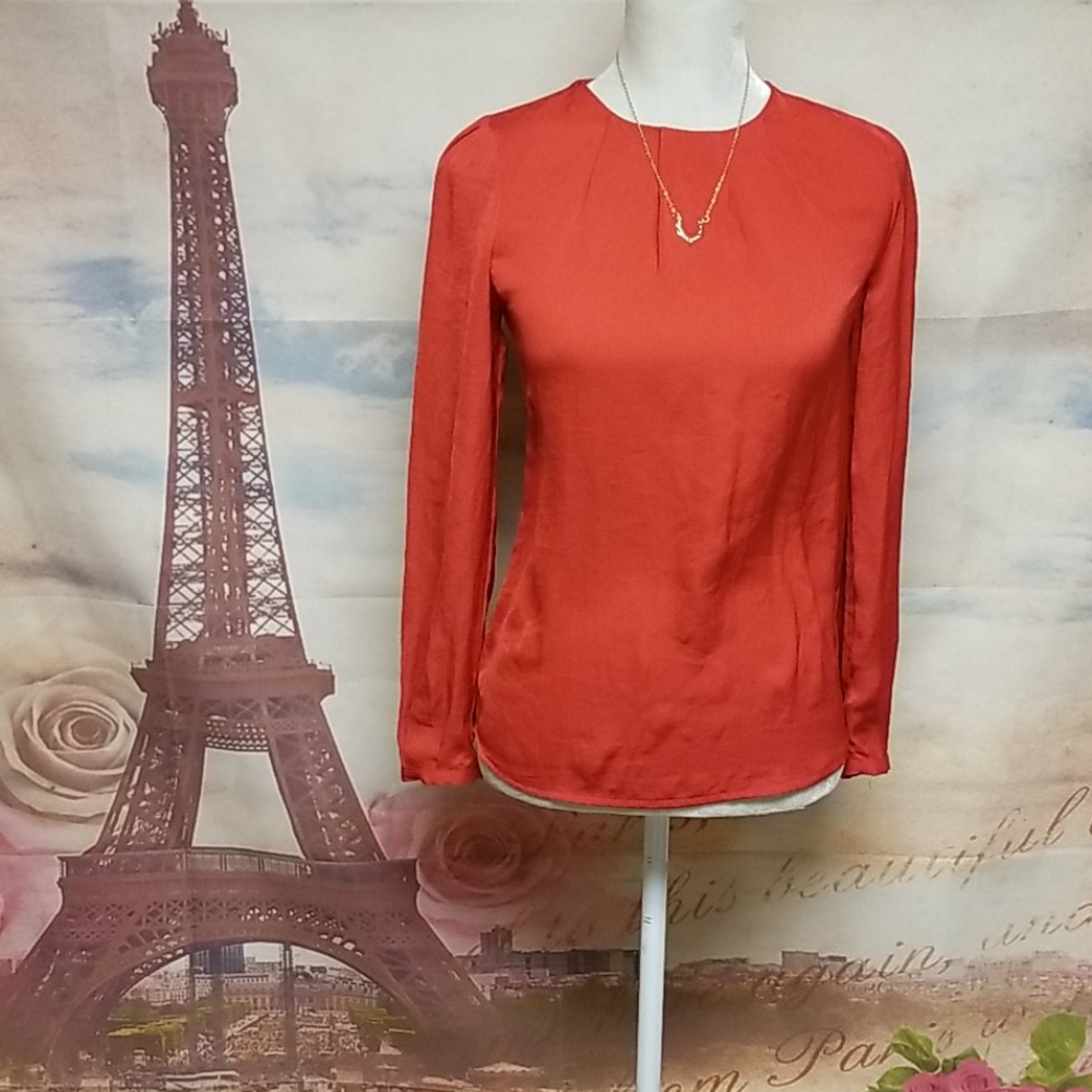 Zara basic blouse